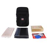 Vertical Waterproof Belt Bag for Men