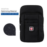 Vertical Waterproof Belt Bag for Men