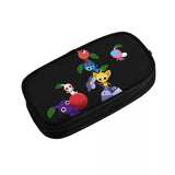 PIKMIN Characters Pen Box Student School Anime Zipper Bag Stationery Gift