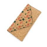 Vintage Pink Flamingo Cork Purse Women's Wood Wallet