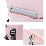 Waterproof Backpack Women School Bags For Teenagers Girls USB Charge Bow Travel