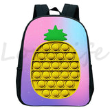 Kindergarten Daypack 3D Pattern Rucksack Kids Bagpack Girls Boys School Bags