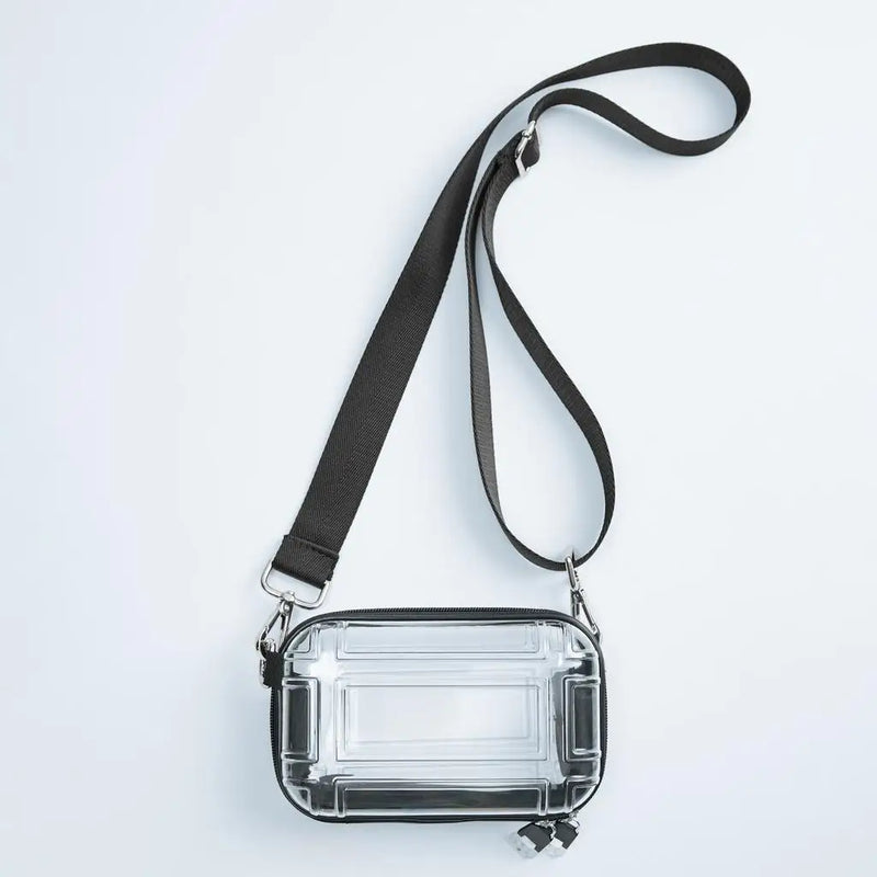 PP Transparent Cosmetic Bag Wash Bag Woman Portable Travel Overnight Bag