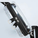 PP Transparent Cosmetic Bag Wash Bag Woman Portable Travel Overnight Bag