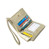 PRETY Women's Zipper Snap Wrist Wallet Long Bag