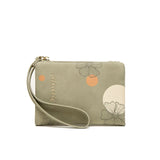 PRETY Women's Zipper Snap Wrist Wallet Long Bag