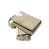 PRETY Women's Zipper Snap Wrist Wallet Long Bag