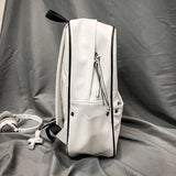 PU Backpacks Large Capacity Unisex School Bag Harajuku Travel Ins Retro Vintage