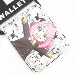 PU Cartoon Wallet Credential Holder Student Collection Birthday Photo Purse