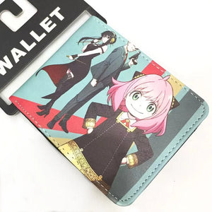 PU Cartoon Wallet Credential Holder Student Collection Birthday Photo Purse
