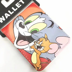 PU Cartoon Wallet Credential Holder Student Collection Birthday Women Purse