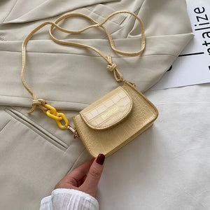 PU Cow Pattern Mini Shoulder Bag Women Underarm Tote Bags Ins Style Summer Haraj