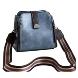 Retro Stitching Ladies Crossbody Shoulder Bag