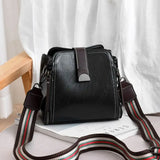 Retro Stitching Ladies Crossbody Shoulder Bag