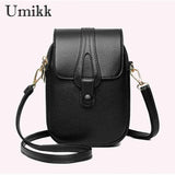 PU Handbags Women Small Crossbody Bag Ladies Shoulder Messenger Phone Pouch