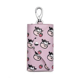 PU Keychain Wallets Cartoon Sweet Hasp Car Key Holders Organizer Mini Pouch