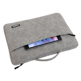 Durable PU Laptop Shoulder Bag Briefcase 12-16in Tablet Sleeve