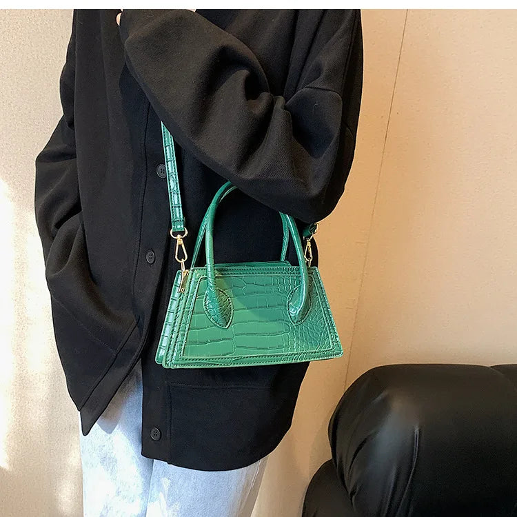 Crocodile Crossbody Bag for Women Lady Handbags