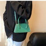 Crocodile Crossbody Bag for Women Lady Handbags