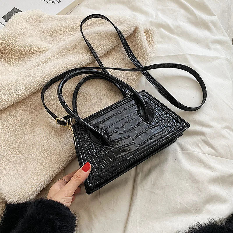 Crocodile Crossbody Bag for Women Lady Handbags