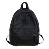 PU Leather Backpacks Women Texture Harajuku Ulzzang Stylish