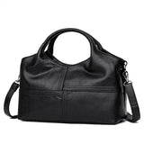 Stripe Style PU Leather Shoulder Bag for Women