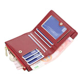 PU Leather Bifold Wallet for Working Office Business Large Capacity Lightweight