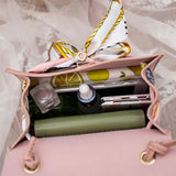 PU Leather Bow-Knot Shoulder Bag Messenger Purse Bag Women Single Strap Crossbod