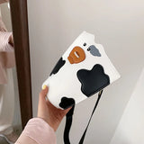 Sweet Mini Bucket Bag PU Leather Handbag