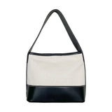 Vintage Patchwork Shoulder Bag for Women Large Capacity Handbag Purse Tote