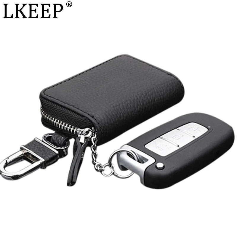 Car Key Wallets Men Women Holder Housekeeper Organizer Cover Zipper Case Bags
