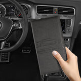 Car Registration Holder PU Leather Organizer for Vehicle Documents Cover