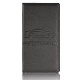 Car Registration Holder PU Leather Organizer for Vehicle Documents Cover