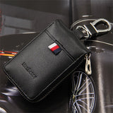 PU Leather Chain Car Key Wallets Men Women Holder Housekeeper Organizer