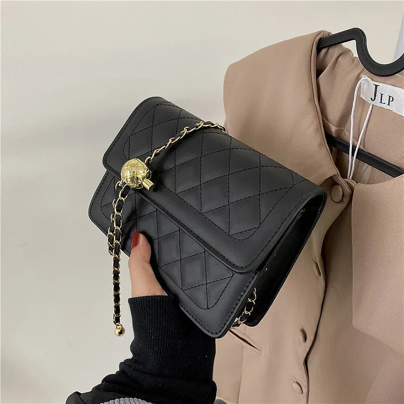 PU Leather Chain Shoulder Bag Women's Handbags