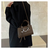Square Chain Shoulder Bag Small Flap Handbag