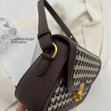 Classic Style Female Shoulder Bag Daily Purse Handbag Adjustable Straps