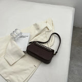 Classic Style Female Shoulder Bag Daily Purse Handbag Adjustable Straps
