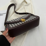Classic Style Female Shoulder Bag Daily Purse Handbag Adjustable Straps