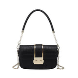 Classic Style Female Single Shoulder Passenger Bag with Wrist Strap