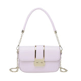 Classic Style Female Single Shoulder Passenger Bag with Wrist Strap