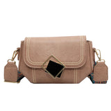 PU Leather Classic Style Female Shoulder Passenger Bag Handbag
