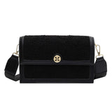 PU Leather Classic Style Women Handbag Adjustable Straps