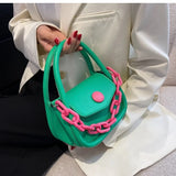 Small Crossbody Tote Bag for Women Travel PU Leather Handbag