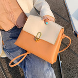 Double Layer Crossbody Bag Small Shoulder Handbag