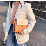 Double Layer Crossbody Bag Small Shoulder Handbag