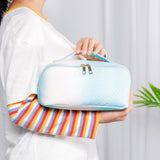 Colorful Wavy Pattern Gradient Pillow Cosmetic Bag