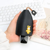 Pull Out Car Bag Keychain Key Housekeeper Unisex