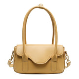 PU Leather Crossbody Bag with Adjustable Strap and Handle