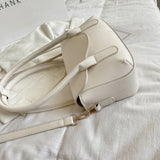 PU Leather Crossbody Bag with Adjustable Strap and Handle